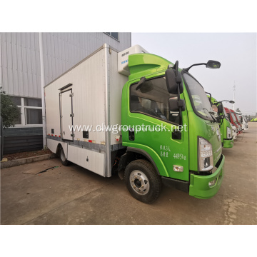 Electric Frozen Chicken Meat Delivery Reefer Van